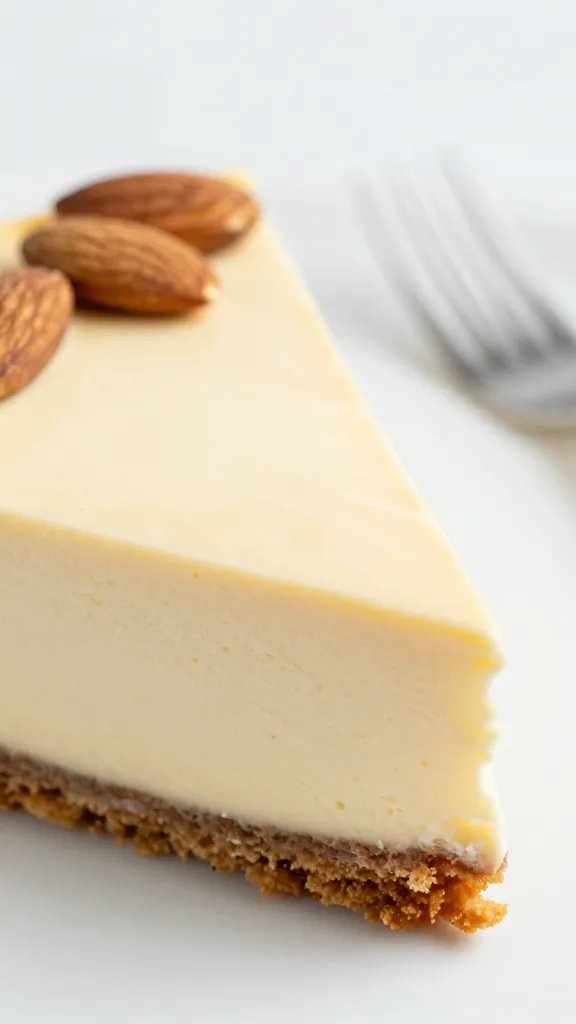 almond flour cookie crust edge of keto mousse cake slice