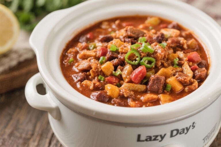 Lazy Day Crockpot Turkey Chili That’s Big on Flavor — Set It, Forget It, Devour It