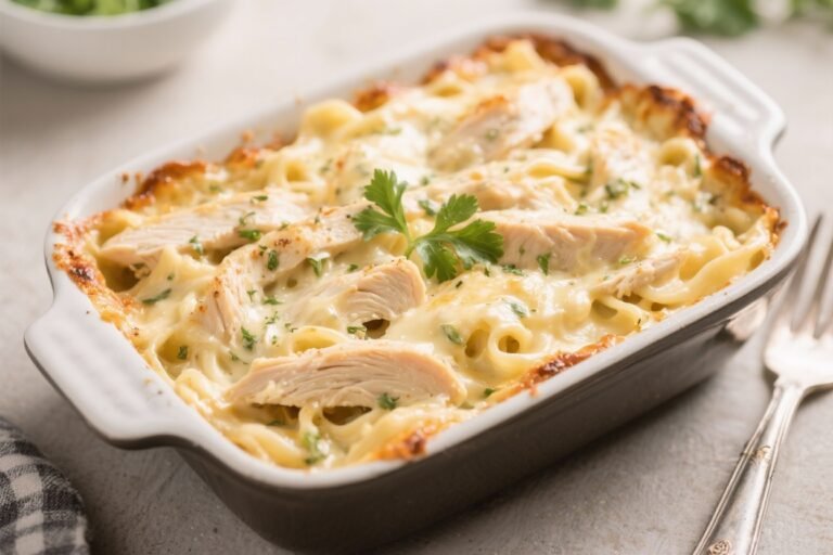 Keto Chicken Alfredo Bake That Breaks the Internet: Creamy, Cheesy, Zero Regrets