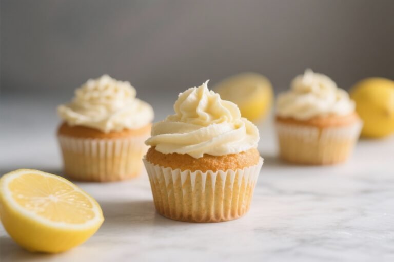 Healthy Lemon Cupcakes with Honey Frosting: The Zesty, Guilt-Less Treat You’ll Brag About