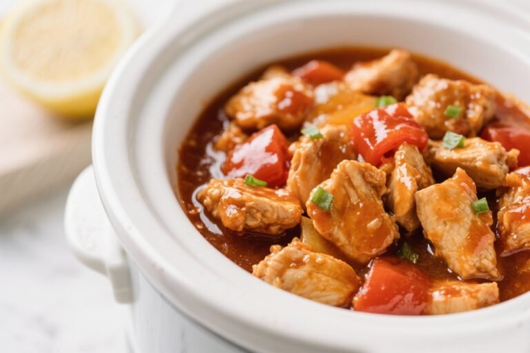 Sweet and Sour Chicken Crockpot Recipe: Set-It-and-Forget-It Magic That Tastes Like Takeout (But Better)