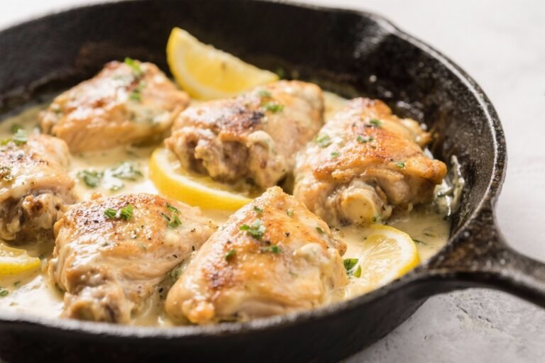 Creamy Lemon Chicken Thighs in One Pan: The 30-Minute Weeknight Flex You’ll Crave on Repeat