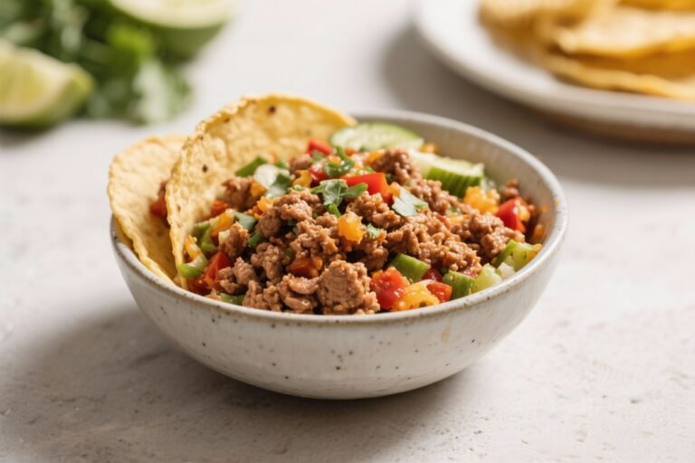 Spicy Ground Turkey Taco Bowls That Taste Like a Cheat Meal (But Aren’t)