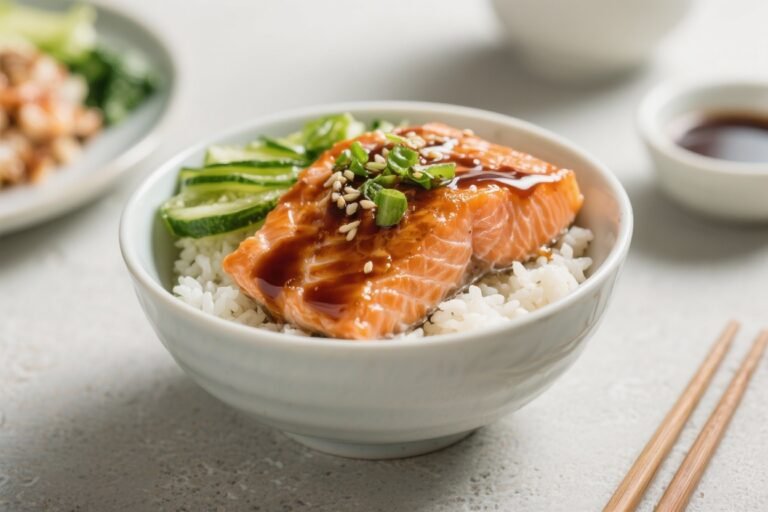Quick Teriyaki Salmon Rice Bowl That Beats Takeout in 15 Minutes (No Joke)