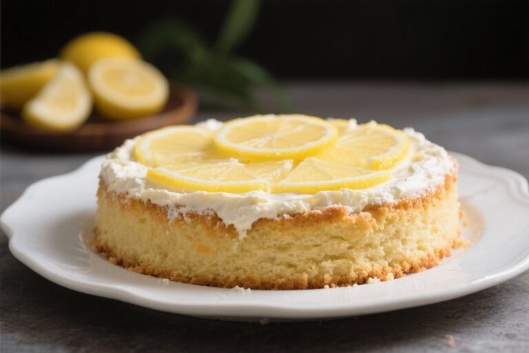 This Healthy Lemon Ricotta Cake Is So Tender, You’ll Think It’s Cheesecake (But Your Macros Will Smile)