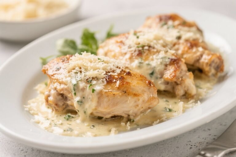 Stop Scrolling: Creamy Parmesan Boneless Skinless Chicken Thighs That Taste Like a $40 Entrée