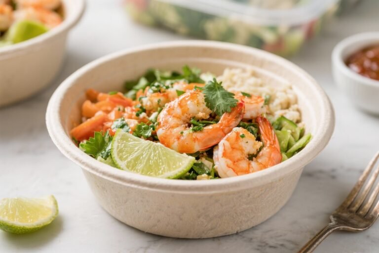 Cilantro Lime Shrimp Bowl Meal Prep Recipes (Under 400 Calories): The Zesty, 20-Minute Power Lunch You’ll Actually Crave