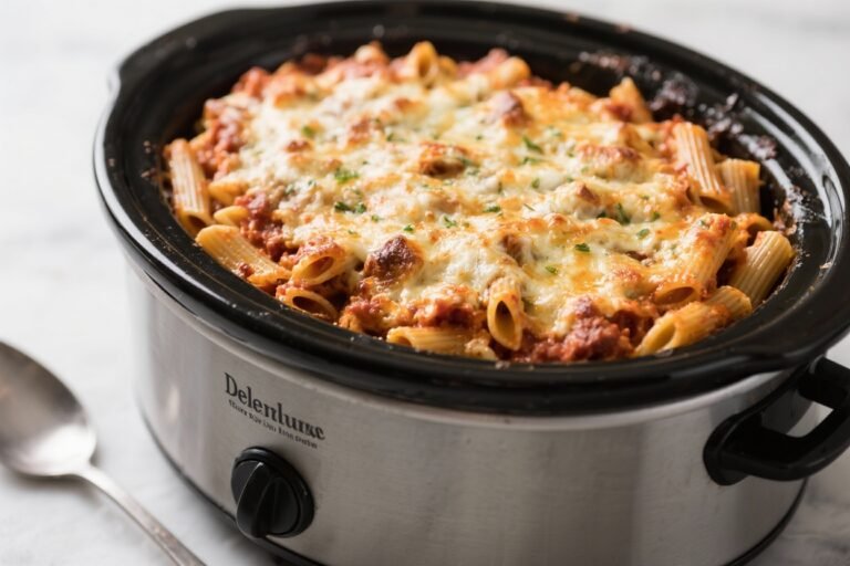 Crockpot Baked Ziti No Boiling No Fuss Just Delicious: Set It, Forget It, Devour It