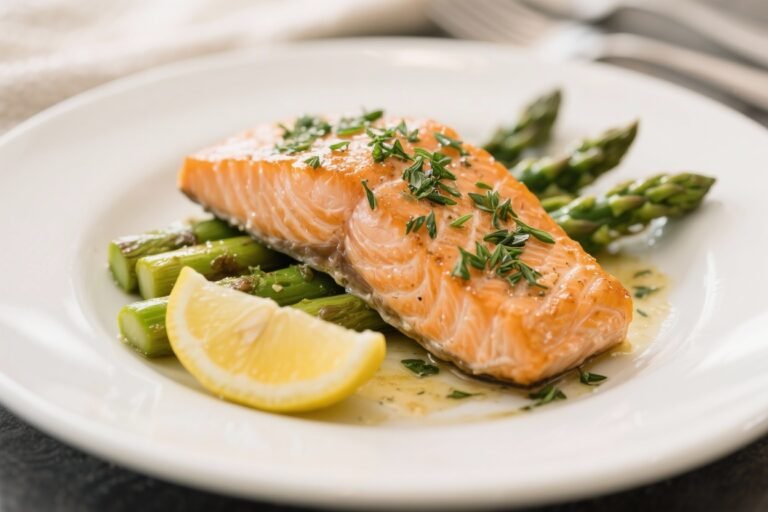 Lemon Herb Salmon with Asparagus: The 20-Minute Weeknight Flex You’ll Actually Crave