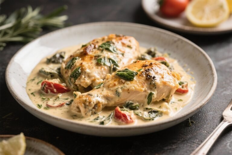 This Creamy Tuscan Chicken You’ll Crave Every Night Will Ruin Boring Dinners Forever