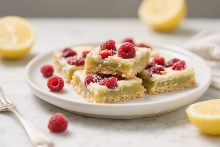 Healthy Lemon Raspberry Bars That Taste Like Sunshine (Without the Sugar Crash)