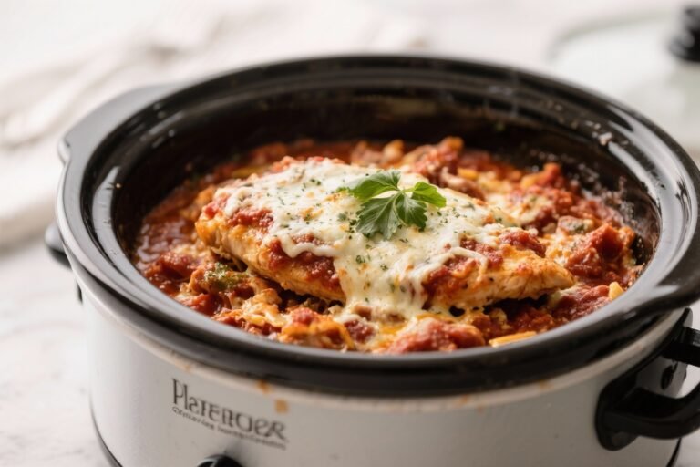 Chicken Parmesan Crockpot Recipe That Practically Cooks Itself (And Tastes Like Your Favorite Italian Spot)