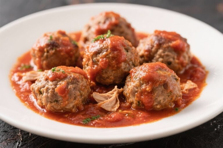 High Protein Turkey Meatballs in Marinara Sauce: The Weeknight Power Meal You’ll Brag About
