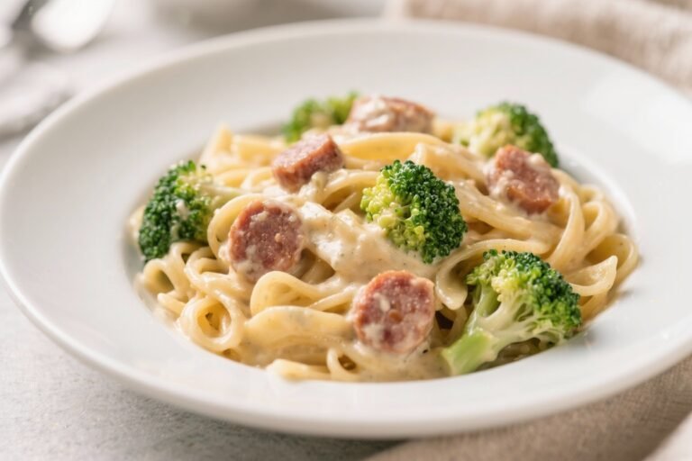 Creamy Sausage and Broccoli Pasta That Breaks the “Weeknight Dinner” Algorithm