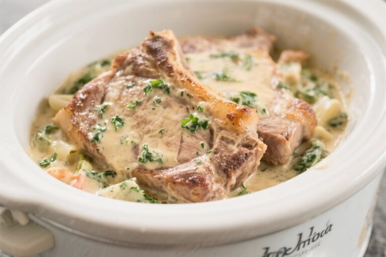 Crockpot Creamy Ranch Pork Chops: The Set-It-and-Flex Dinner That Breaks the Internet