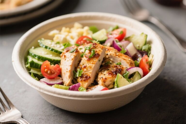 Greek Chicken Bowls – Bright, Fresh, and Easy