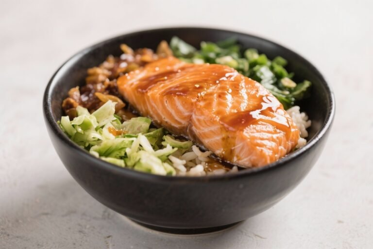 Honey Soy Glazed Salmon Bowls – Simple, Flavor-Packed Weeknight Dinner
