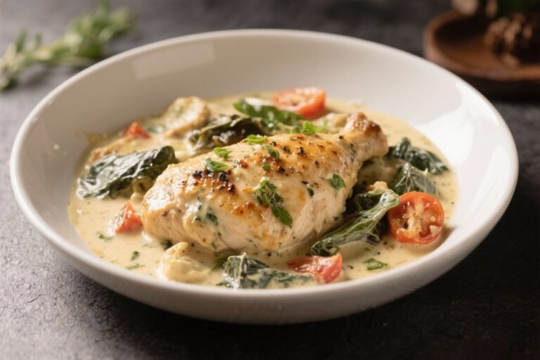 Creamy Tuscan Chicken – A Cozy Skillet Dinner Everyone Loves