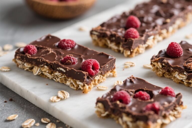 Dark Chocolate Raspberry Oat Bars That Break the Internet (and Your Snack Routine)