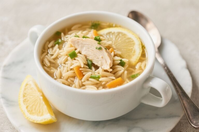 Lemon Chicken Orzo Soup That Tastes Like a Hug and Finishes Like a Mic Drop