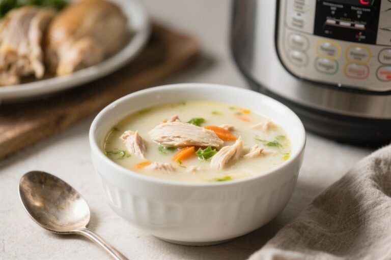 Instant Pot Creamy Chicken Soup That Tastes Like a Hug (But Faster Than Delivery)