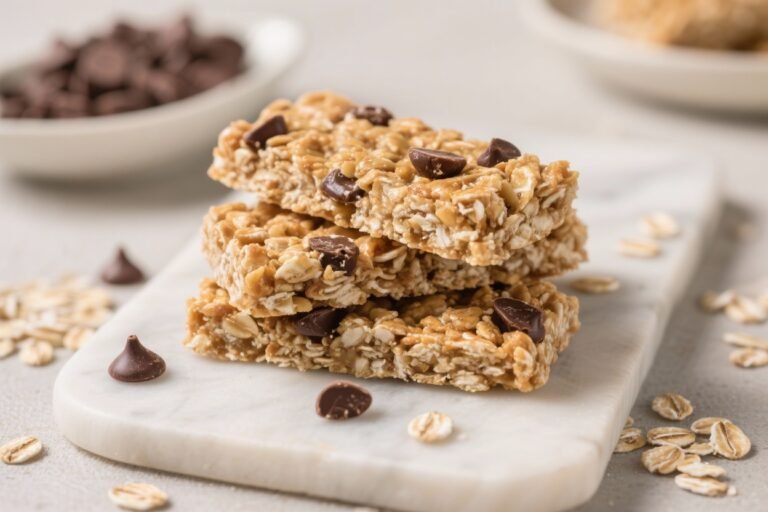 Oatmeal Chocolate Chip Energy Bars That Crush Cravings and Fuel You Like a Beast