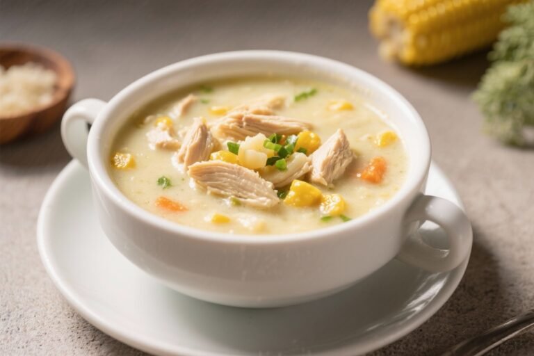 Chicken and Corn Chowder – Creamy, Comforting, and Easy