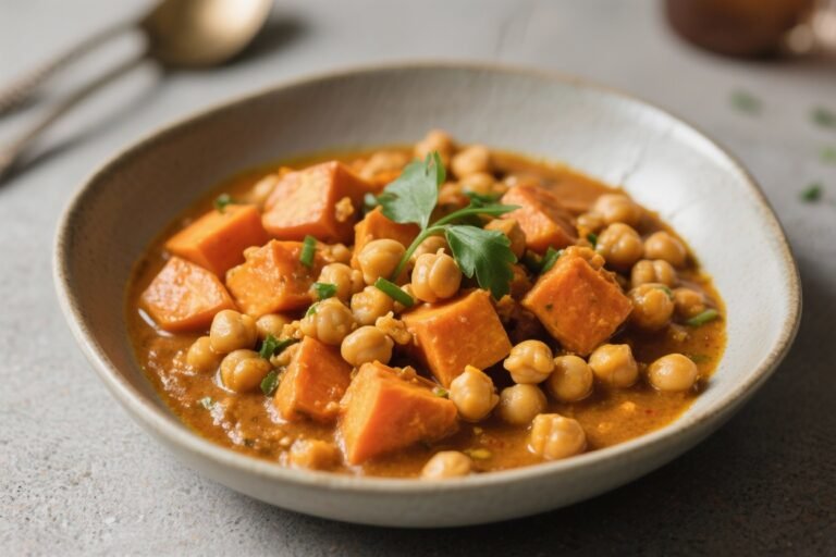 Chickpea And Sweet Potato Curry – Cozy, Flavorful, And Weeknight-Friendly