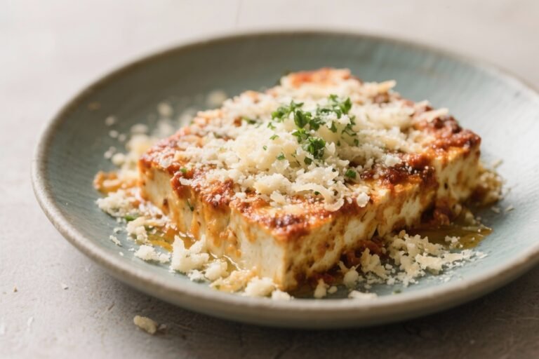 High-Protein Tofu Parmesan – A Satisfying, Meatless Classic