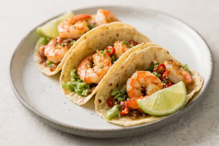 Chili Lime Shrimp Tacos – Bright, Zesty, and Weeknight-Friendly