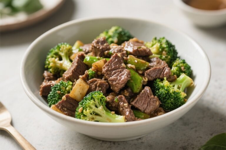 Keto Beef and Broccoli Bowl – Fast, Flavorful, and Low-Carb