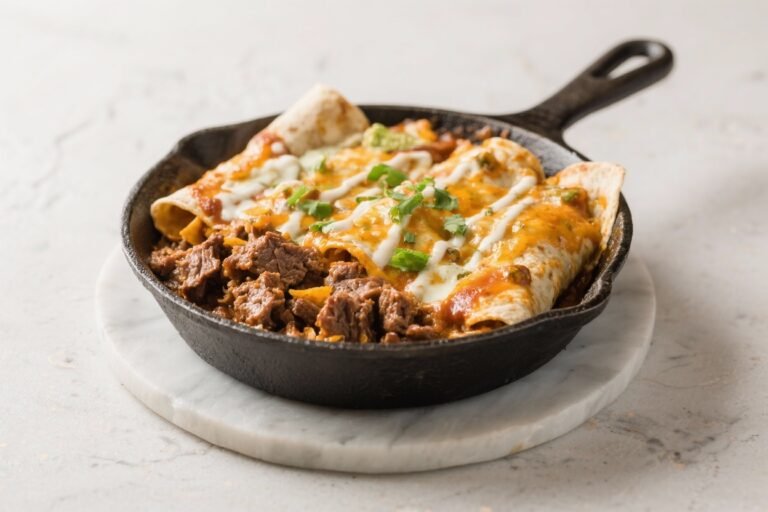 Beef Enchilada Skillet – A Fast, Flavor-Packed Weeknight Favorite