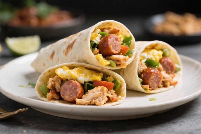 Chicken Sausage Breakfast Burritos That Crush Morning Cravings (and Your Snooze Habit)