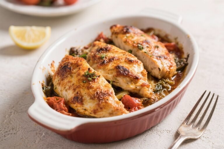 Baked Italian Chicken Breasts – Simple, Juicy, and Flavor-Packed