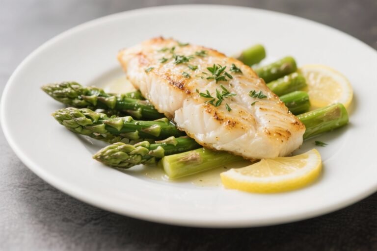 Simple Lemon Herb Tilapia With Asparagus – A Bright, Weeknight-Friendly Dinner