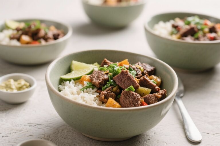 Mediterranean Beef and Rice Bowls That Slap: Flavor Bombs You Can Meal-Prep in 30