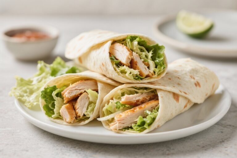 Chicken Caesar Wraps – A Fresh, Flavor-Packed Lunch Favorite