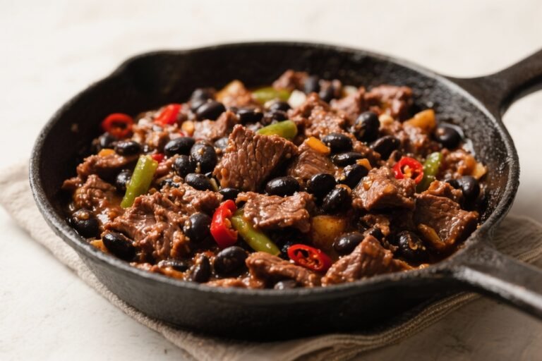 Spicy Beef and Black Bean Skillet: The 20-Minute Weeknight Legend You’ll Crave on Repeat