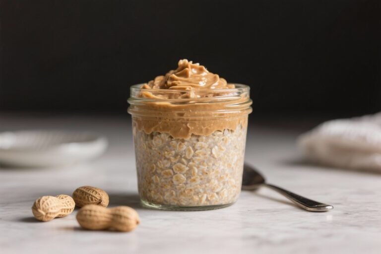 Peanut Butter Overnight Oats That Taste Like Dessert But Hit Like a Meal Plan