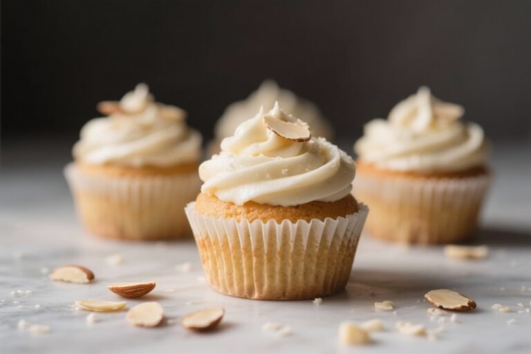 Vanilla Almond Protein Cupcakes: The High-Protein Treat That Looks Naughty but Lifts Like a Gym Bro
