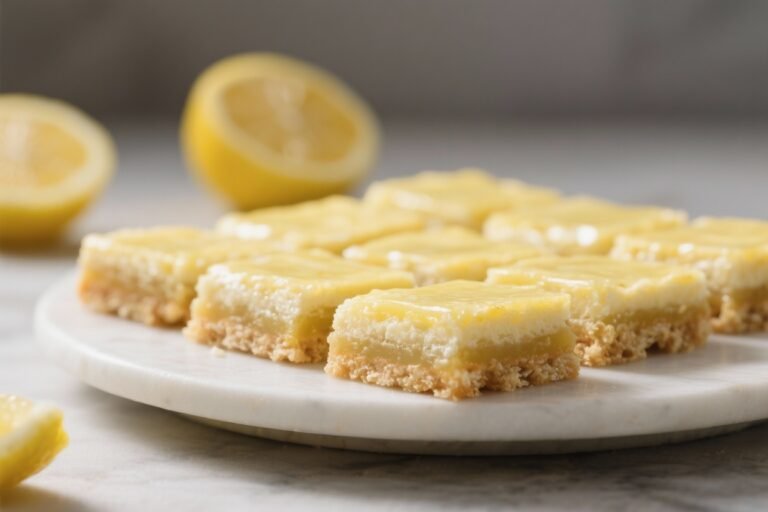 Healthy Lemon Bar Squares That Taste Like Sunshine (Without Wrecking Your Macros)