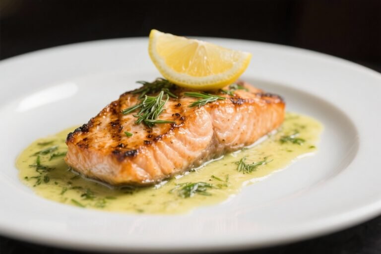 Grilled Salmon With Lemon Dill Sauce – Bright, Fresh, And Weeknight Easy