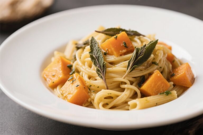 Butternut Squash and Sage Pasta – Cozy, Comforting, and Simple