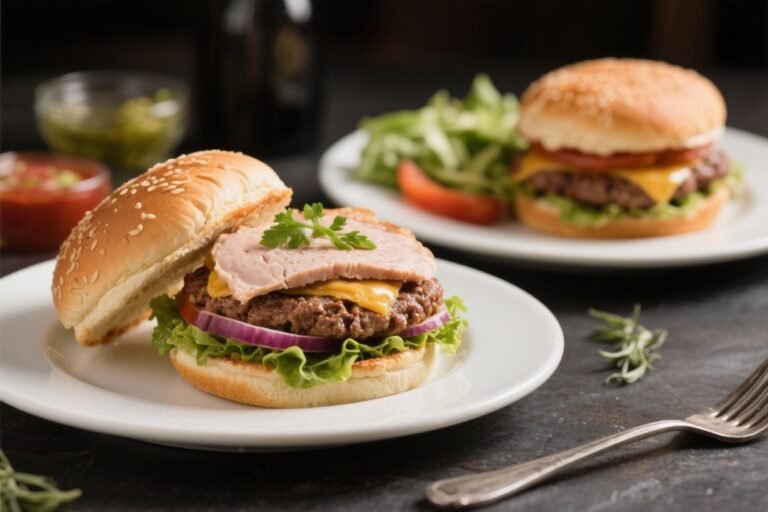 Healthy High Protein Turkey Burger Plates – Simple, Satisfying, and Meal-Prep Friendly