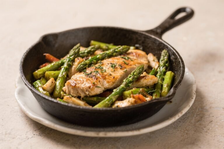 Chicken Asparagus Skillet – A Fresh, Flavorful One-Pan Dinner