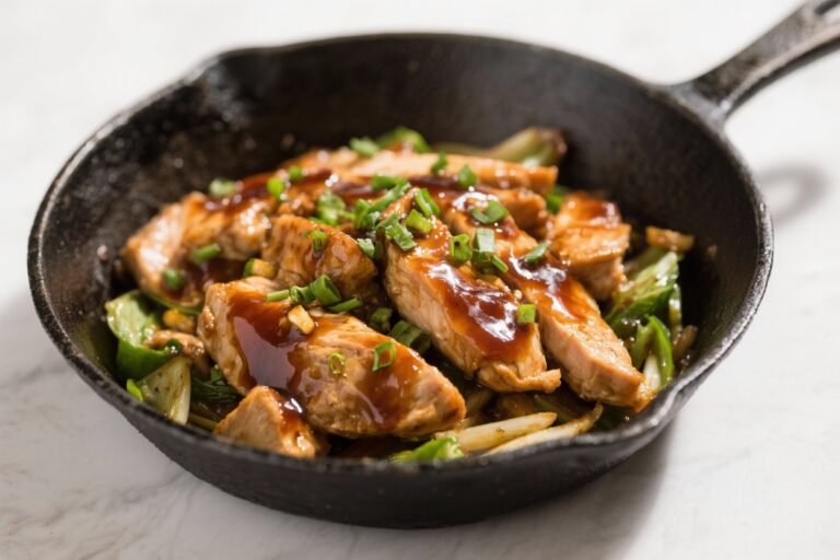 Healthy Low Calorie Teriyaki Chicken Skillet – Weeknight-Friendly and Flavor-Packed