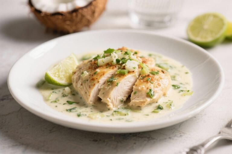 Coconut Lime Chicken (Light & Creamy) – Bright, Fresh, and Weeknight Easy