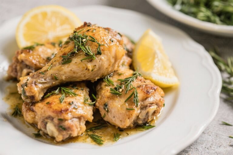 Lemon Dill Chicken Thighs – Bright, Juicy, and Easy