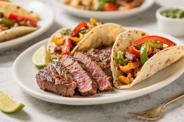 Healthy High Protein Steak Fajita Meals – Simple, Flavorful, and Satisfying