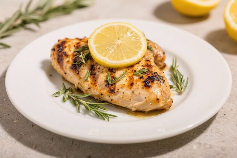 Lemon Herb Grilled Chicken – Bright, Juicy, and Easy